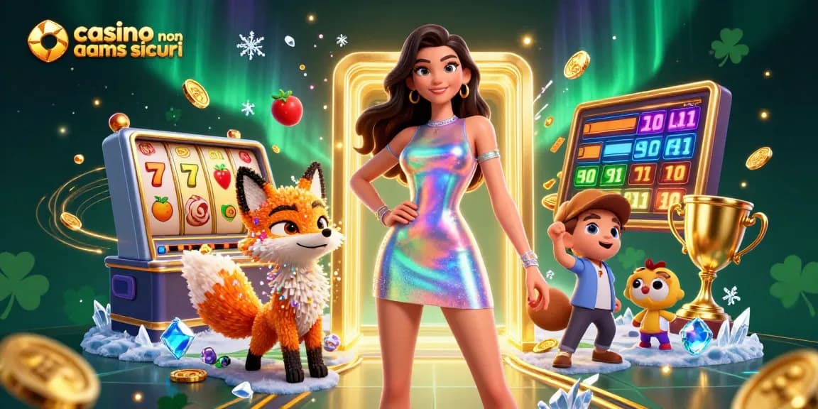 Gioca e vinci nei casino non aams sicuri con giochi di slot vivaci e azione dinamica.