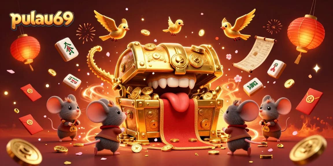 Experience winning thrills with pulau69 in a vibrant, packed casino adventure scene.