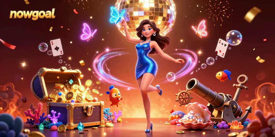 Engage with nowgoal's immersive casino experience featuring vibrant characters and exquisite details.