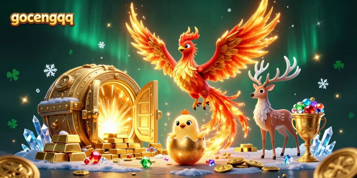 Play with gocengqq for thrilling online poker and domino games with spectacular visuals.