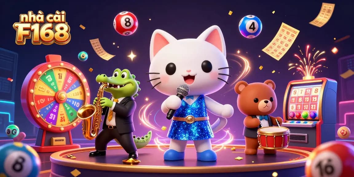 Engage in exciting games with nhà cái F168 while discovering lottery, prizes, and vibrant casino elements.