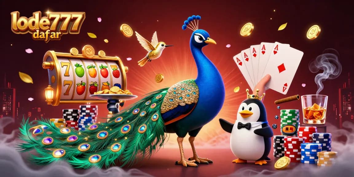 Experience the thrill of lode777 daftar with vibrant casino elements and engaging characters.