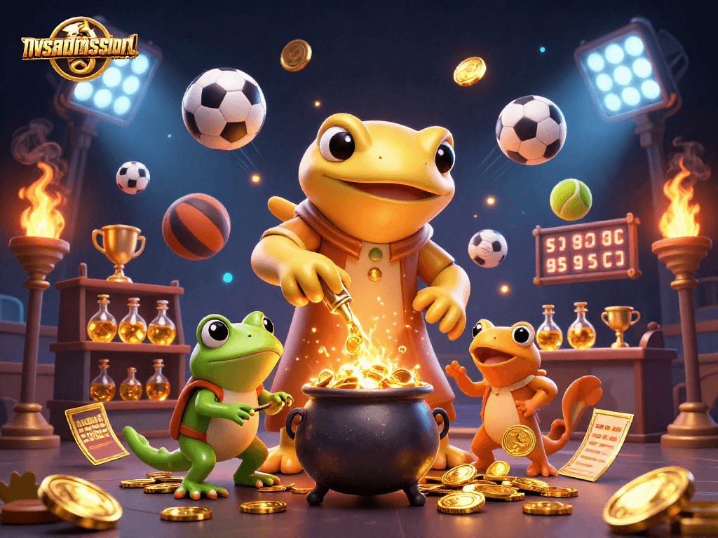 Join the excitement of nvsadmissionclasssix with vibrant 3D characters and rich casino-themed elements.