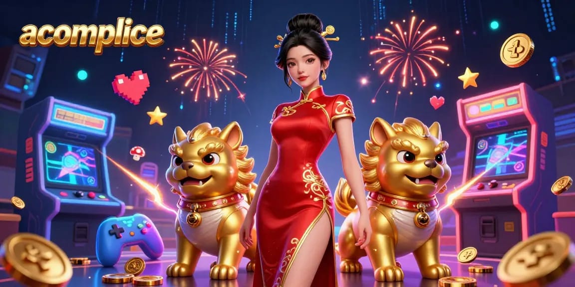 Try your luck with Accomplice, featuring captivating slot games in a lively casino atmosphere.