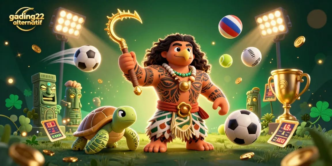 Engage with thrilling gading22 alternatif betting adventures illustrated through a dynamic casino scene.