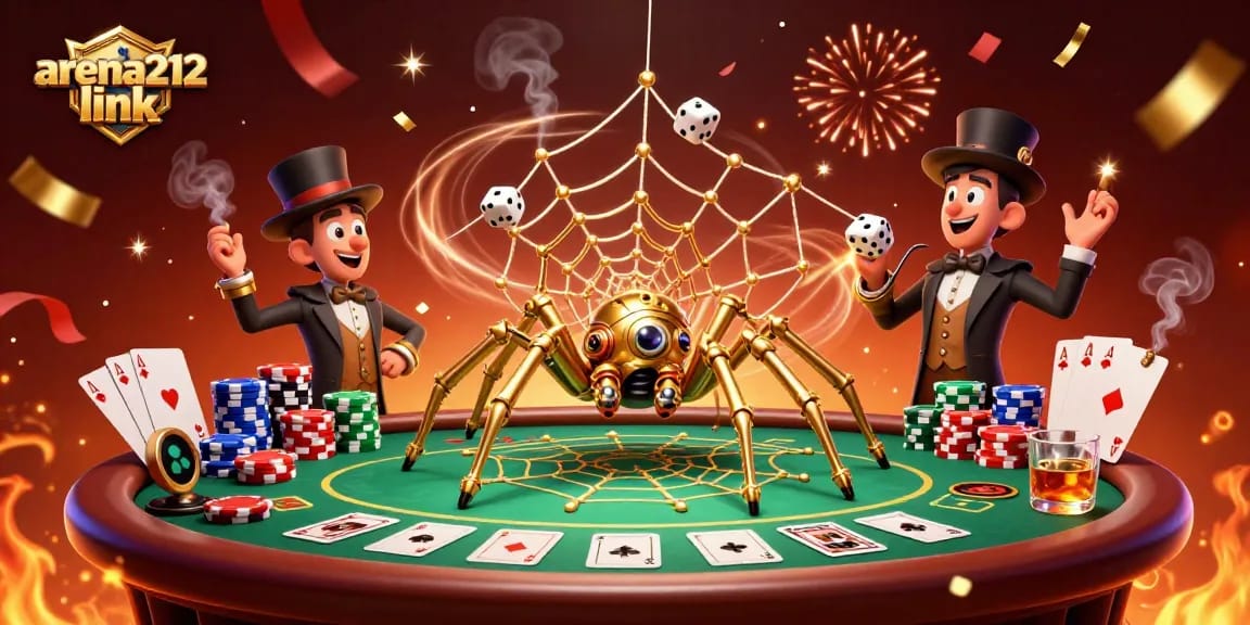 Jelajahi arena212 link dengan ilustrasi unik dari laba-laba steampunk dalam perjudian yang menarik.