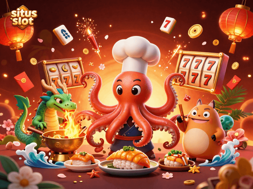 Menangkan permainan situs slot dengan karakter lucu di latar yang menarik dan penuh detail.