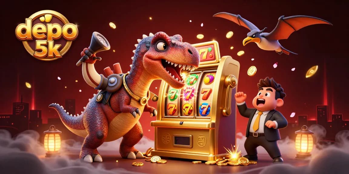 Menangkan jackpot setinggi x5000 di depo 5k dengan karakter unik dan permainan slot menarik.