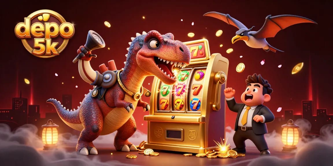 Menangkan jackpot setinggi x5000 di depo 5k dengan karakter unik dan permainan slot menarik.