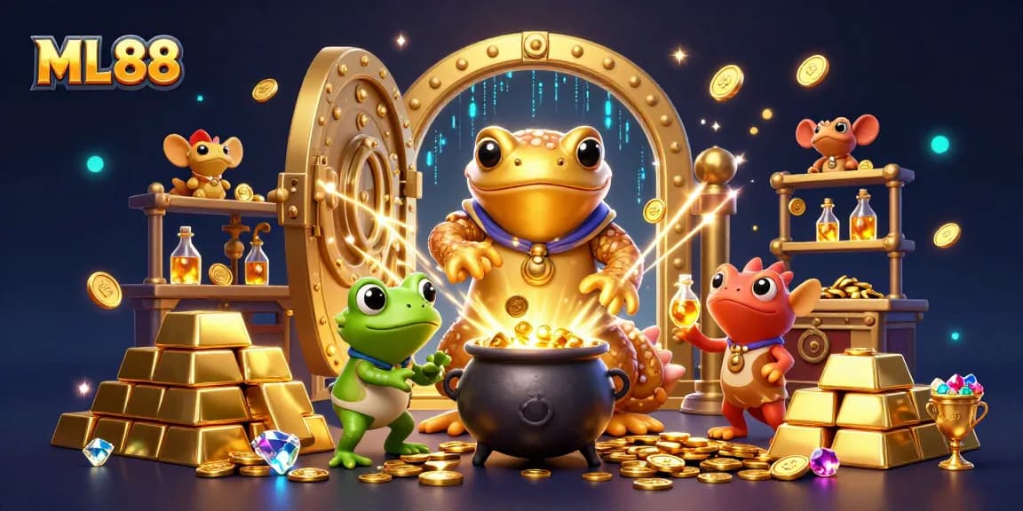 Engage with ML88's magical world where gaming excitement meets golden adventures.