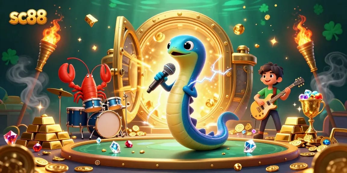 Experience sc88’s vibrant casino world with lively characters and dazzling treasures.
