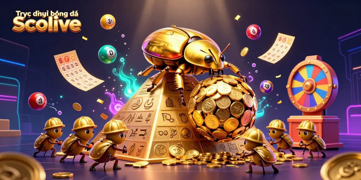 Experience Trực tiếp bóng đá Socolive with dynamic gambling elements in a vibrant casino scene.