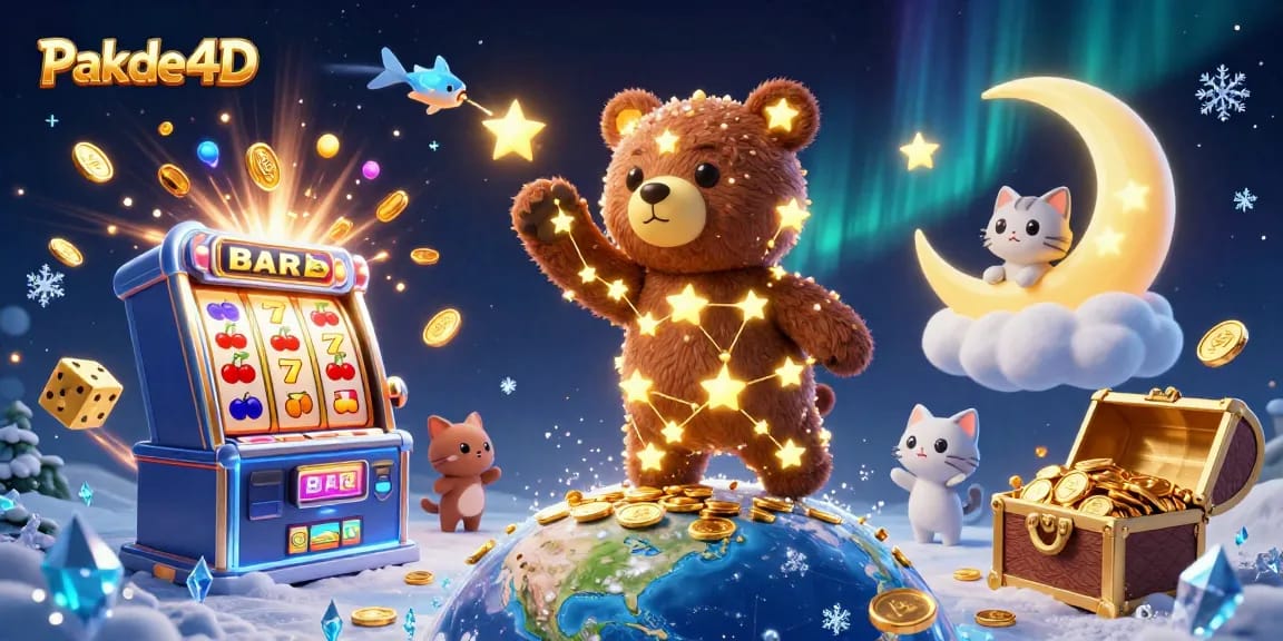 Pakde4D rewards players with a dynamic jackpot experience featuring vibrant casino symbols.