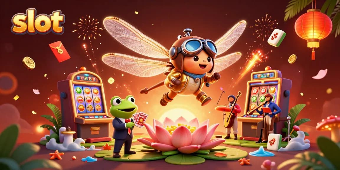 Mainkan slot di WIH69 dengan croupier katak dan hiburan jazz yang menarik.