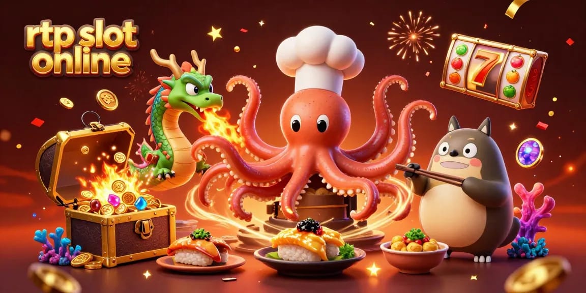 Menangkan rtp slot online dengan karakter unik dalam ilustrasi kasino yang megah.