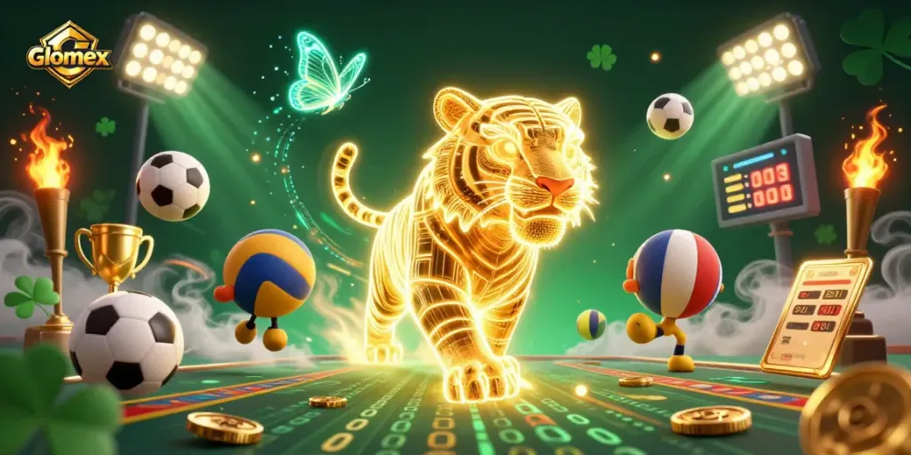 Experience thrilling wins with Glomex's digital gaming realm and dynamic sports elements.