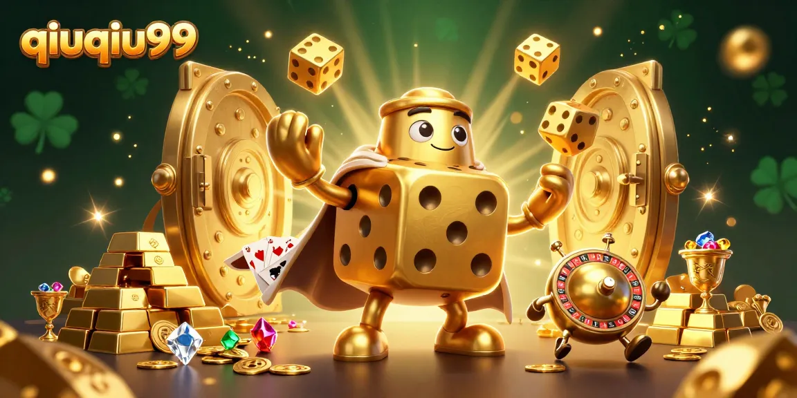 Join the fun at qiuqiu99 with a vibrant 3D cartoon casino adventure showcasing golden treasures!