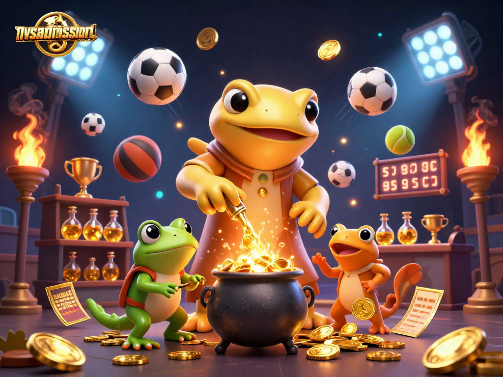Join the excitement of nvsadmissionclasssix with vibrant 3D characters and rich casino-themed elements.