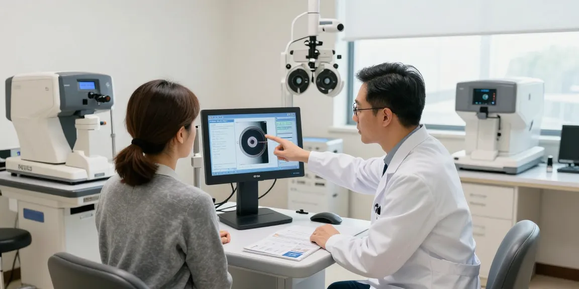 Patient consultation at snuseoulglobal.com/ru showcasing advanced eye care and personalized treatment.