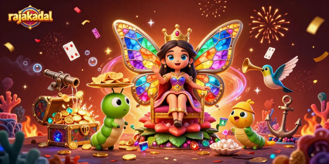 Menangkan hadiah di RAJAKADAL sambil memainkan game slot dan menjelajahi keindahan kasino online.
