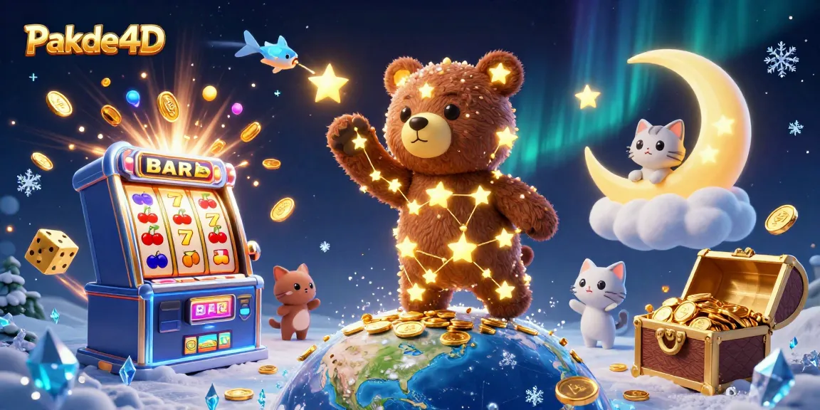 Pakde4D rewards players with a dynamic jackpot experience featuring vibrant casino symbols.