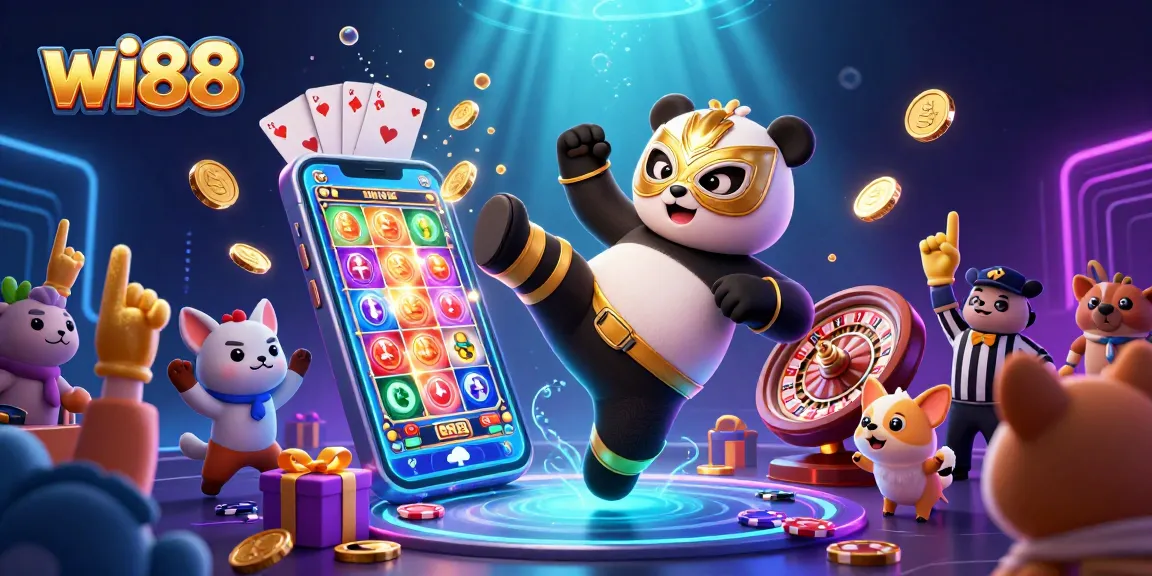 Experience thrilling gaming at wi88 with exciting characters and dynamic casino elements.