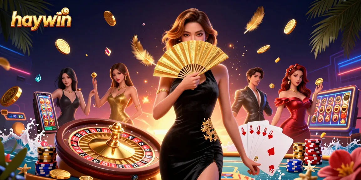 Experience exciting chances to win big with haywin's spectacular online casino scene!