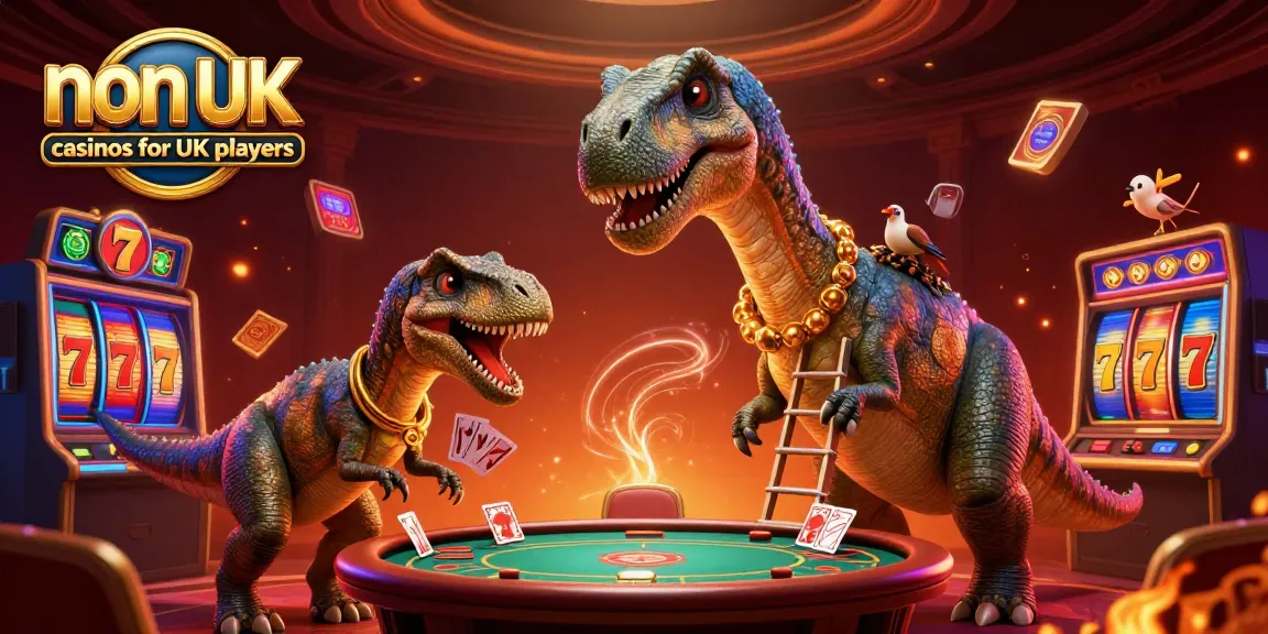 Experience the thrill at non UK casinos for UK players with stunning gaming visuals and vibrant action.