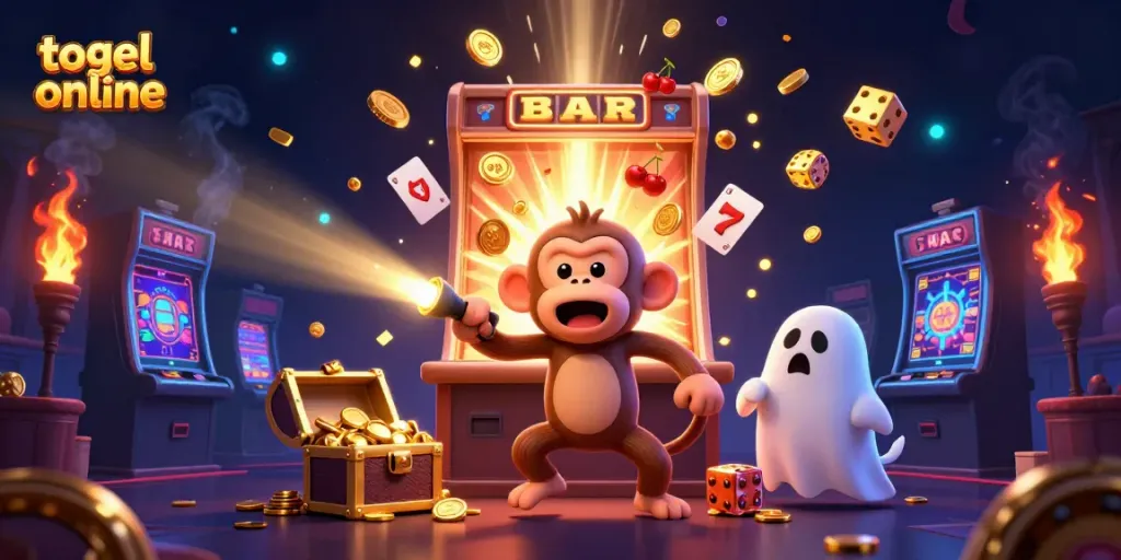 Menggali pengalaman bermain togel online dengan ilustrasi kartun 3D yang dinamis.