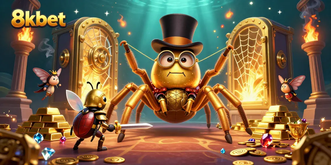 Experience thrilling gaming adventures at 8kbet with this captivating casino illustration.