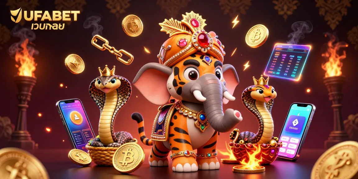 เดิมพันกับ UFABET เว็บตรง ผ่านภาพการ์ตูนสุดตระการตา พร้อมสัตว์ประหลาดและเหรียญคริปโต