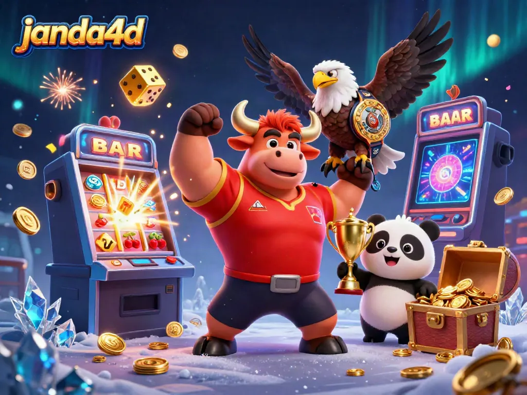 Janda4d menghadirkan keseruan bermain dengan simbol jackpot dan karakter lucu.