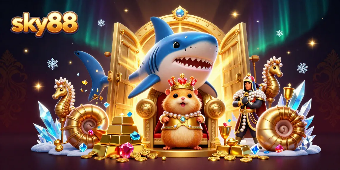Experience the thrill of sky88's vibrant casino world filled with treasures, games, and excitement!