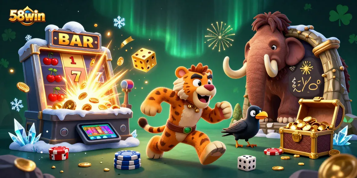 Experience thrilling wins at 58win's immersive prehistoric casino adventure.