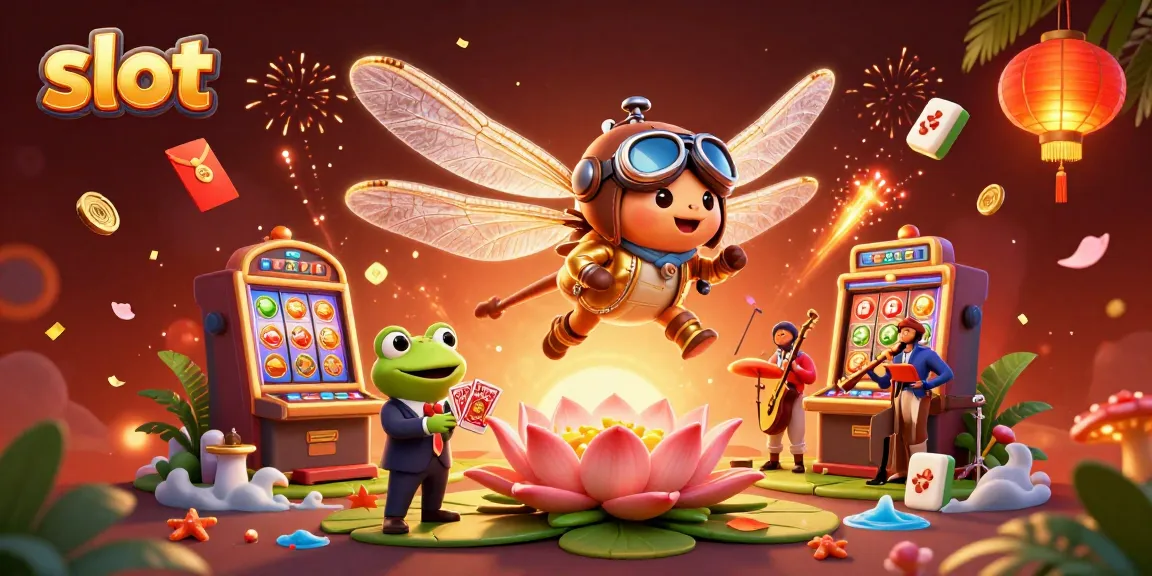 Mainkan slot di WIH69 dengan croupier katak dan hiburan jazz yang menarik.