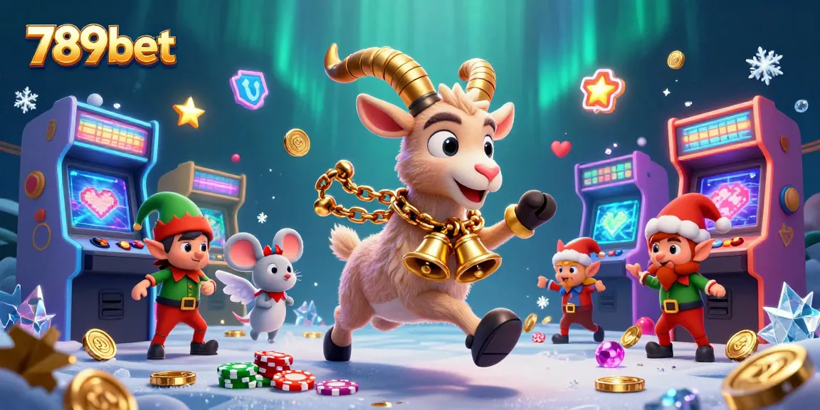 Experience 789bet with exciting characters in a vibrant holiday-horror casino scene.