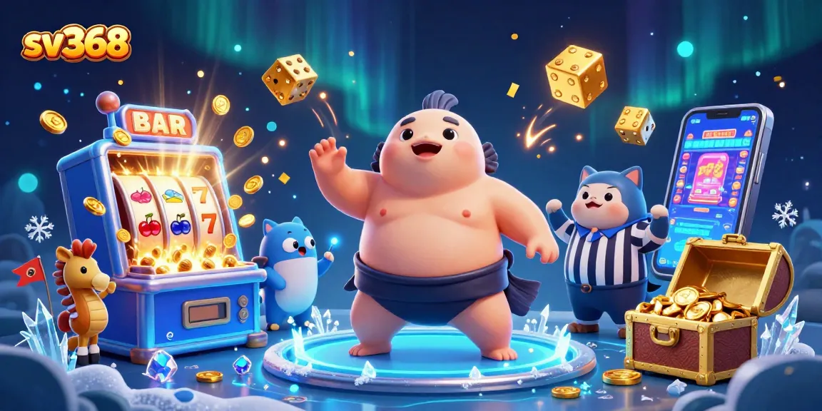 Experience the thrilling underwater casino showdown featuring sv368's fugu in a sumo ring while winning big!