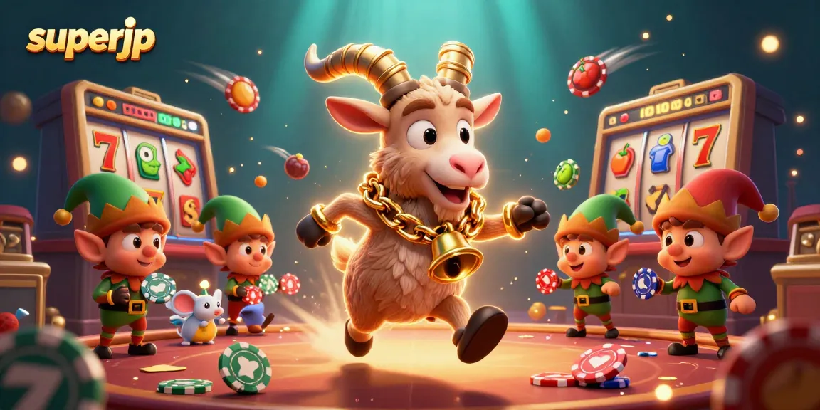 Join the festive Krampus at superjp's casino where luck and excitement steal the show!