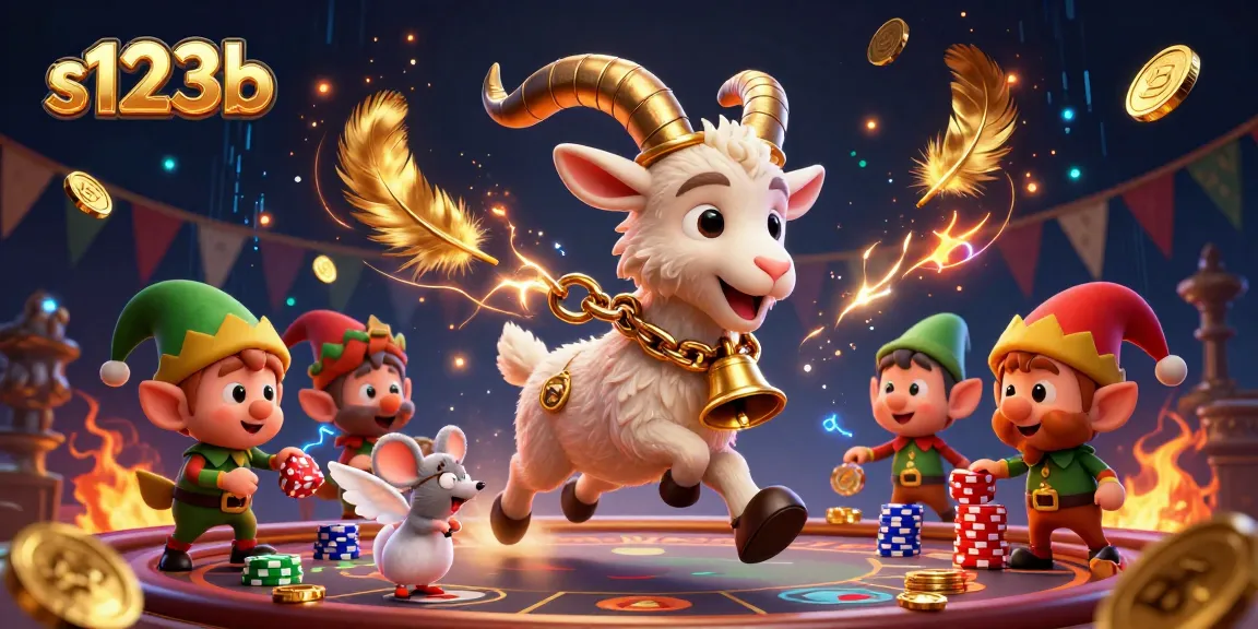 Join the action at s123b with playful casino characters navigating thrilling games!