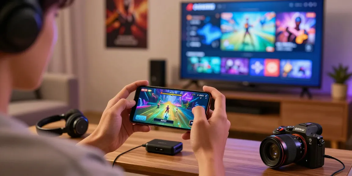 Enjoying 918kiss gaming on a smartphone with colorful gameplay and cozy atmosphere