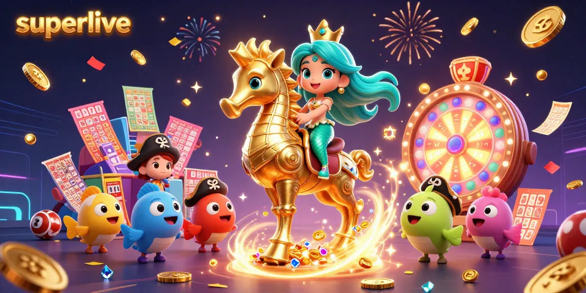 Experience thrilling bingo adventures with superlive's vibrant lottery balls in action.