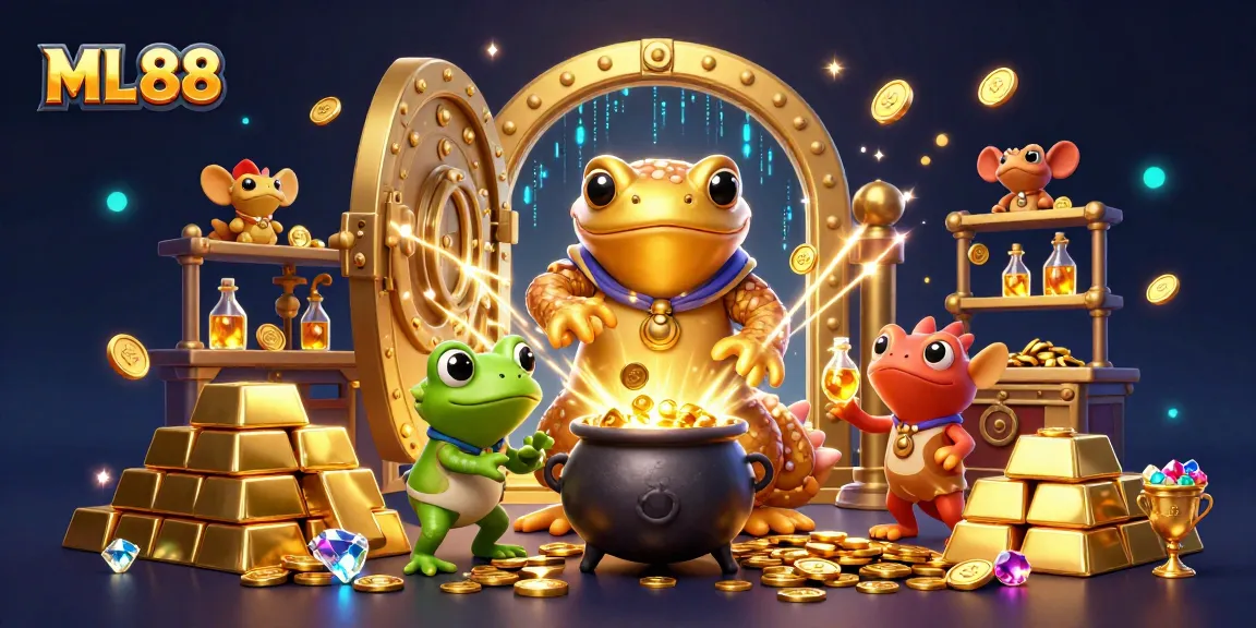 Engage with ML88's magical world where gaming excitement meets golden adventures.