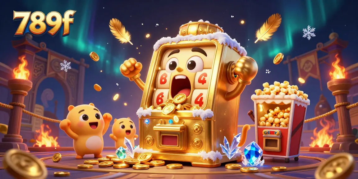 Experience the thrilling excitement of winning at 789f with lively slot machines celebrating jackpots.
