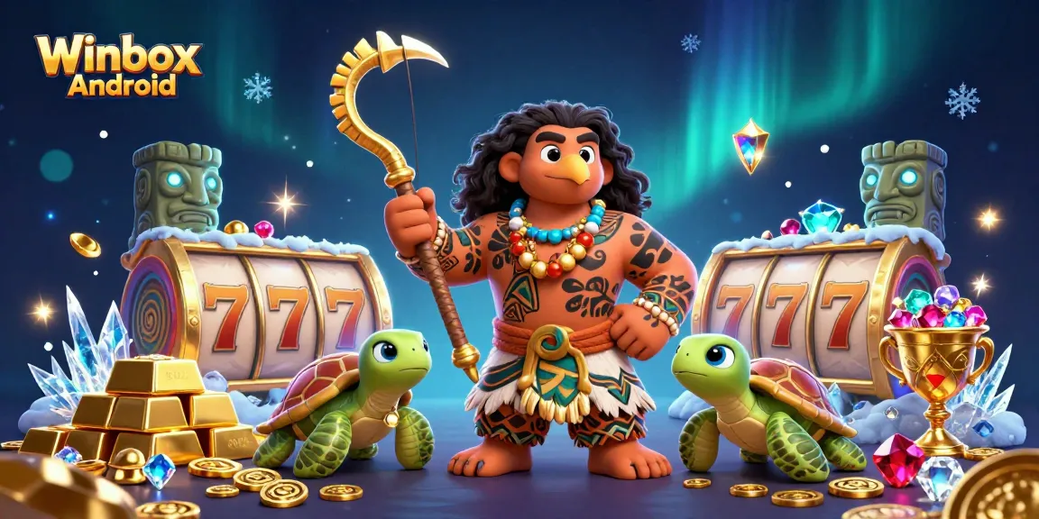 Winbox Android enables seamless mobile access for gamers with vibrant casino illustrations and engaging visuals.