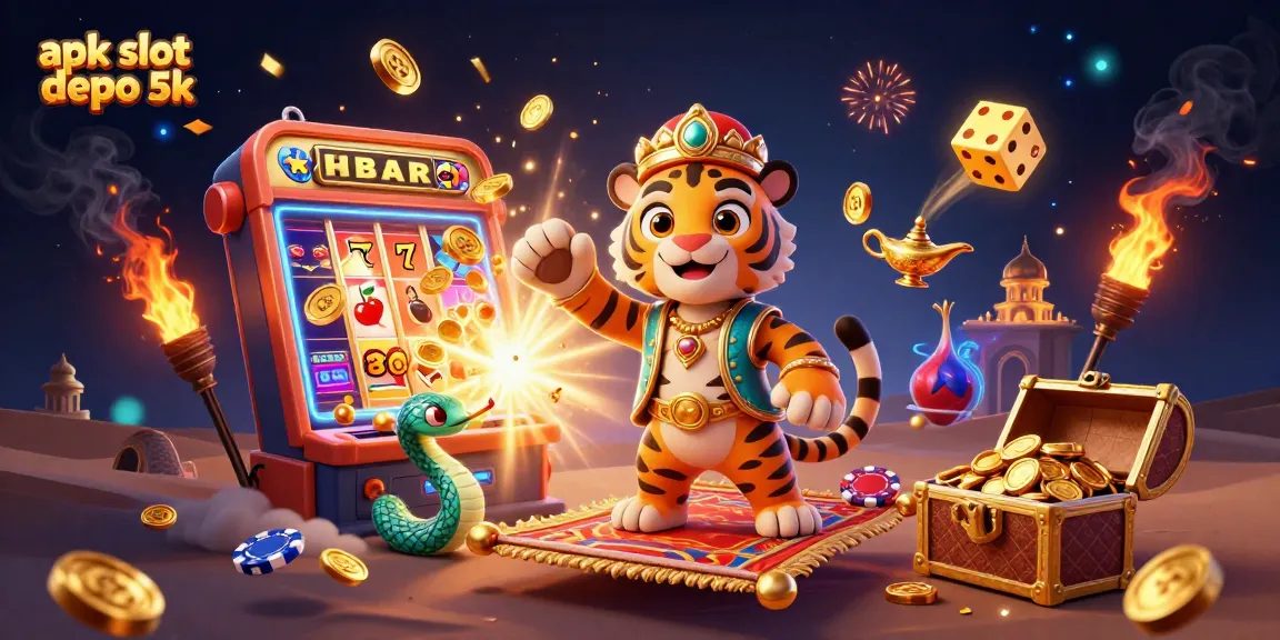 Spin jackpots and win with apk slot depo 5k in this vibrant casino adventure.