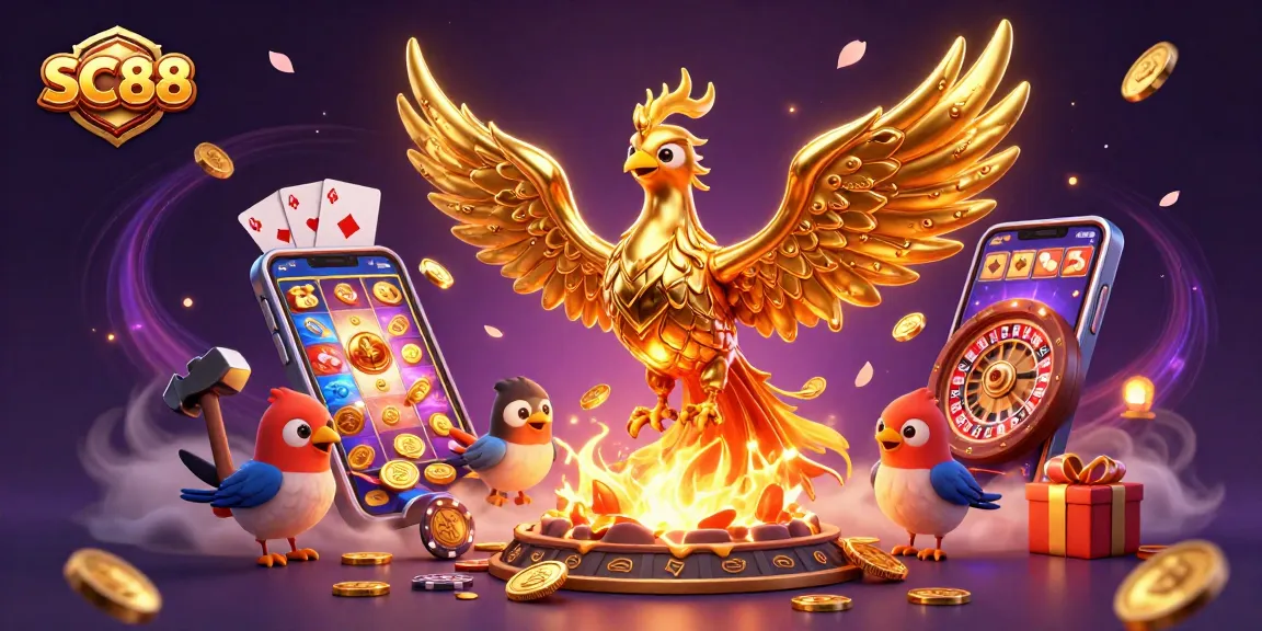 Play exciting casino games at SC88 with vibrant slot actions and captivating winnings.